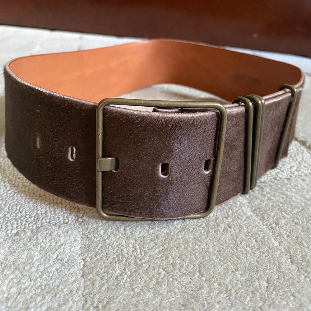 Miu Miu leather belt